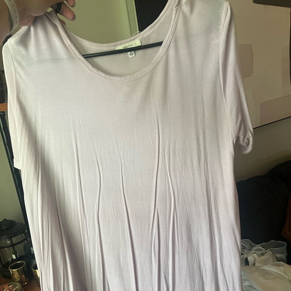 Aritzia Lilac Tshirt Dress - Picture 1 of 2